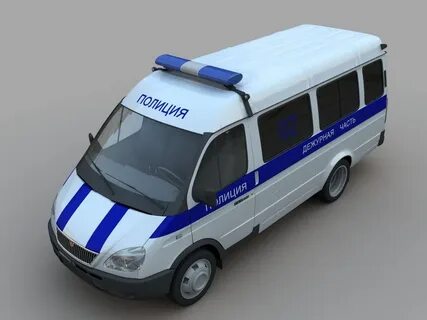 Полицейская газель