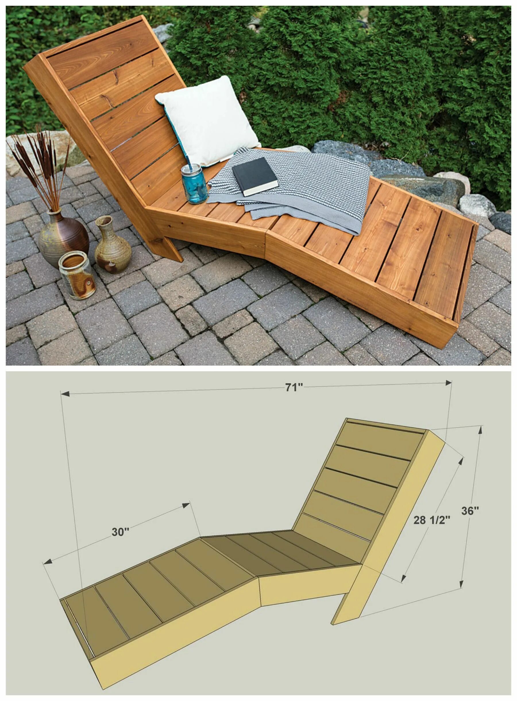 Outdoor Beach Chairs Patio Furniture Sun Lounge Wooden Adirondack Garden Wooden 