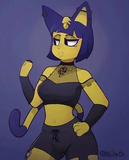 Lil late but - thank you @Idolomantises for making Goth Ankha a thing uvu.
