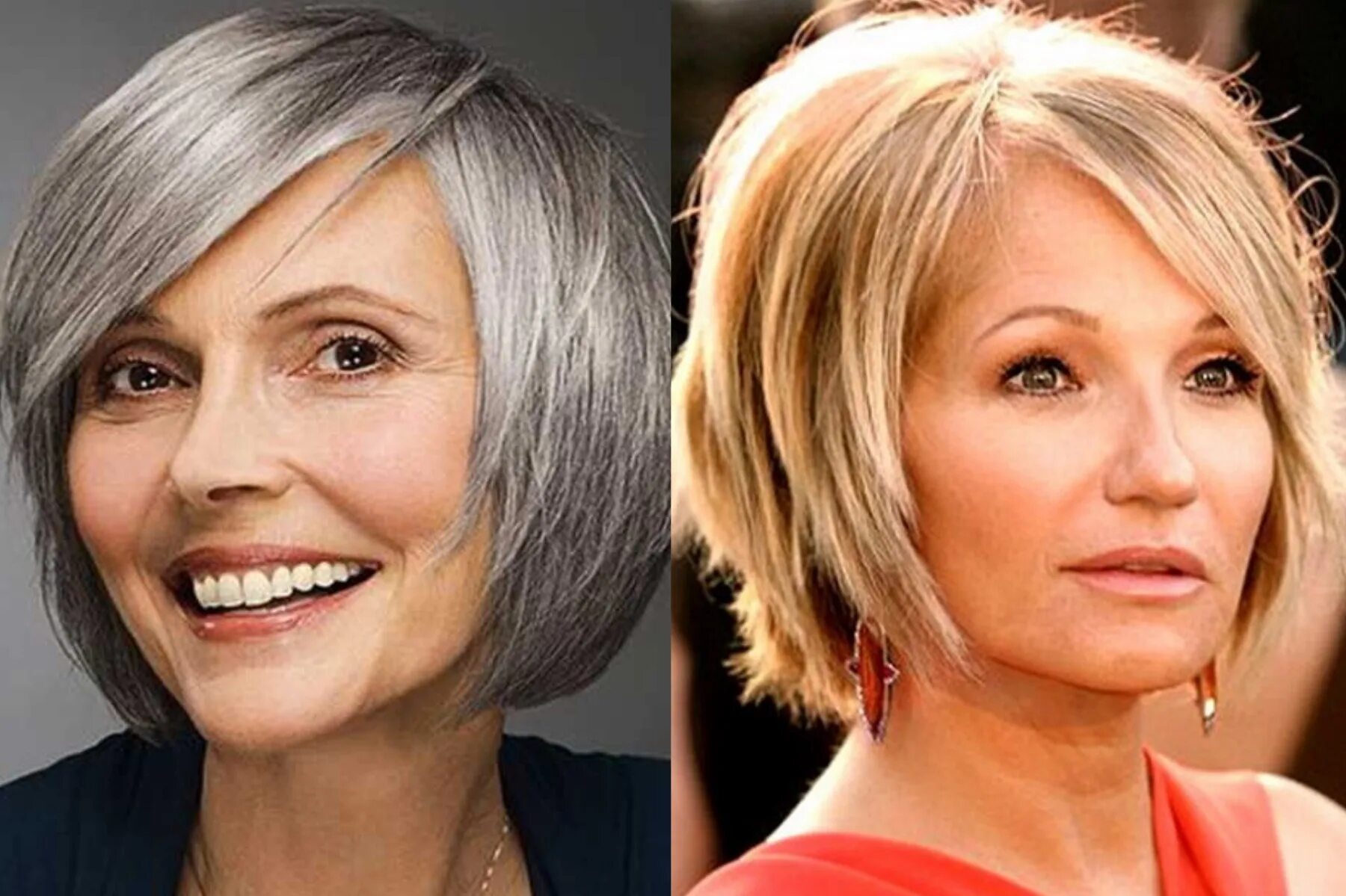 60 Best Hairstyles and Haircuts for Women Over 60 to Suit any Taste Short bob ha