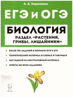 Растения биология огэ теория