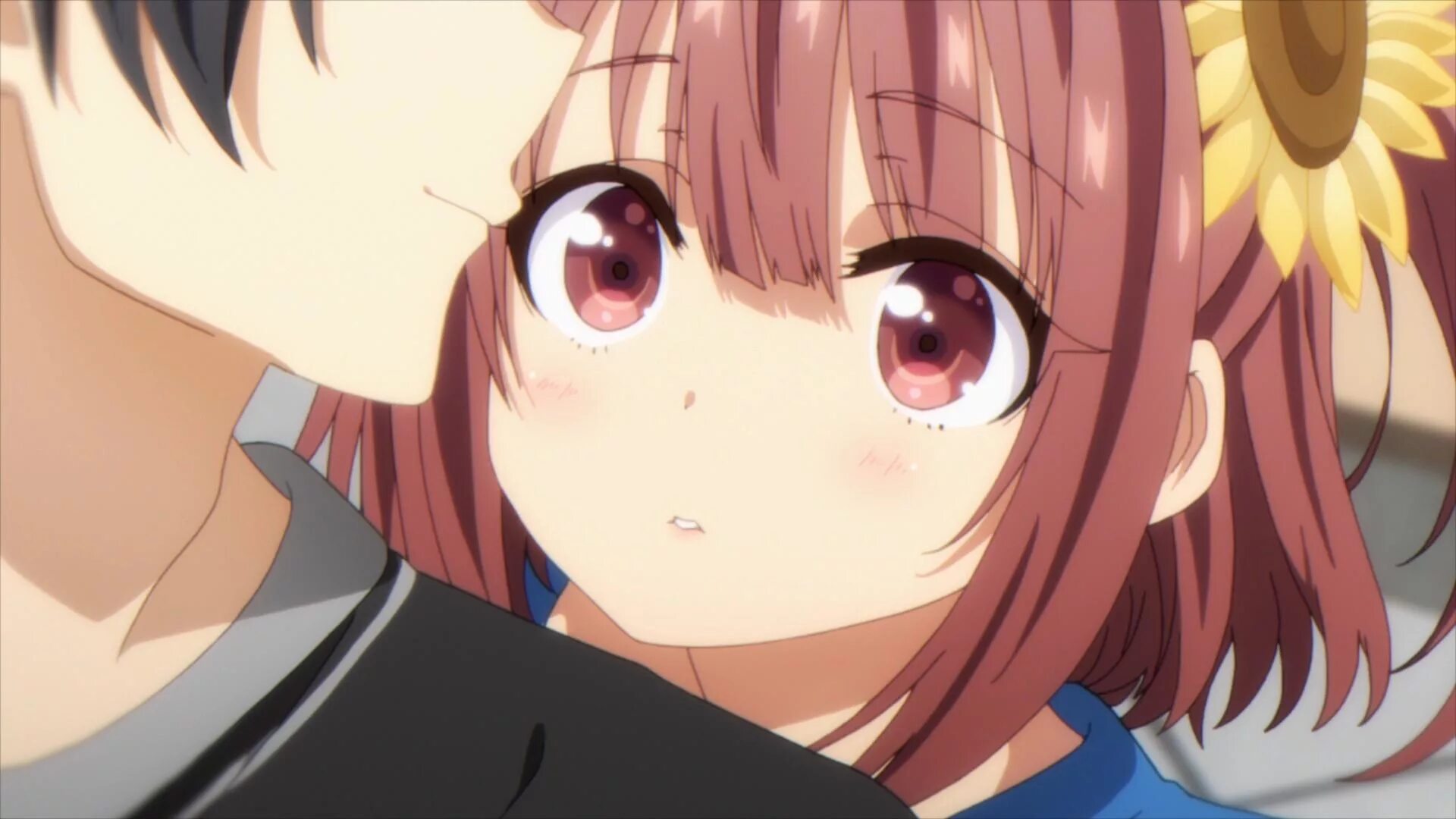 Открытка мне хорошо с тобой. Скажи я люблю тебя мэй и ямато. Ты самая любимая. Озорной поцелуй / itazura na kiss. Я буду ждать тебя.