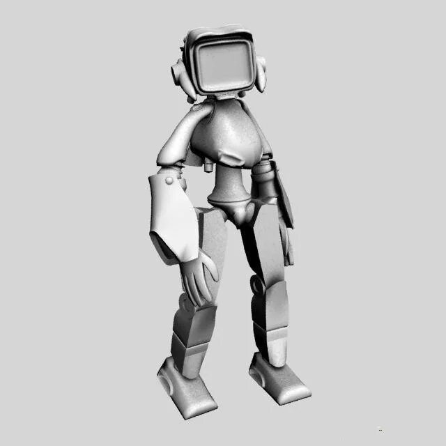 Robots tv. Робот Кейн 2 3ds Max. Модель робота. Робот рендер. Моделирование робота.