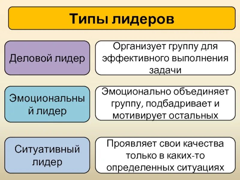 Типы лидеров в группе. Виды делового лидерства. Типы лидеров. Типы лидерства. Эмоциональный Тип лидерства.