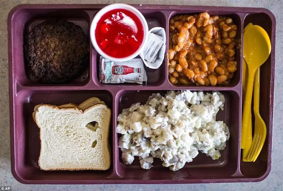 Обед в 16 часов. Еда в тюрьме США. Питание в американских тюрьмах. Обед в американской тюрьме. Рацион питания в американских тюрьмах.
