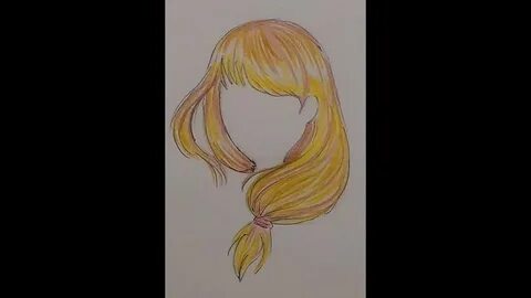 Как нарисовать волосы кукле