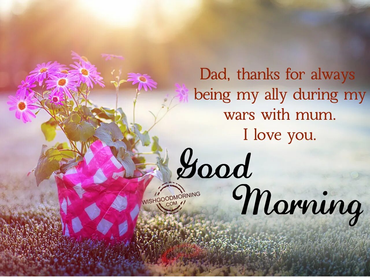 Thanks to my