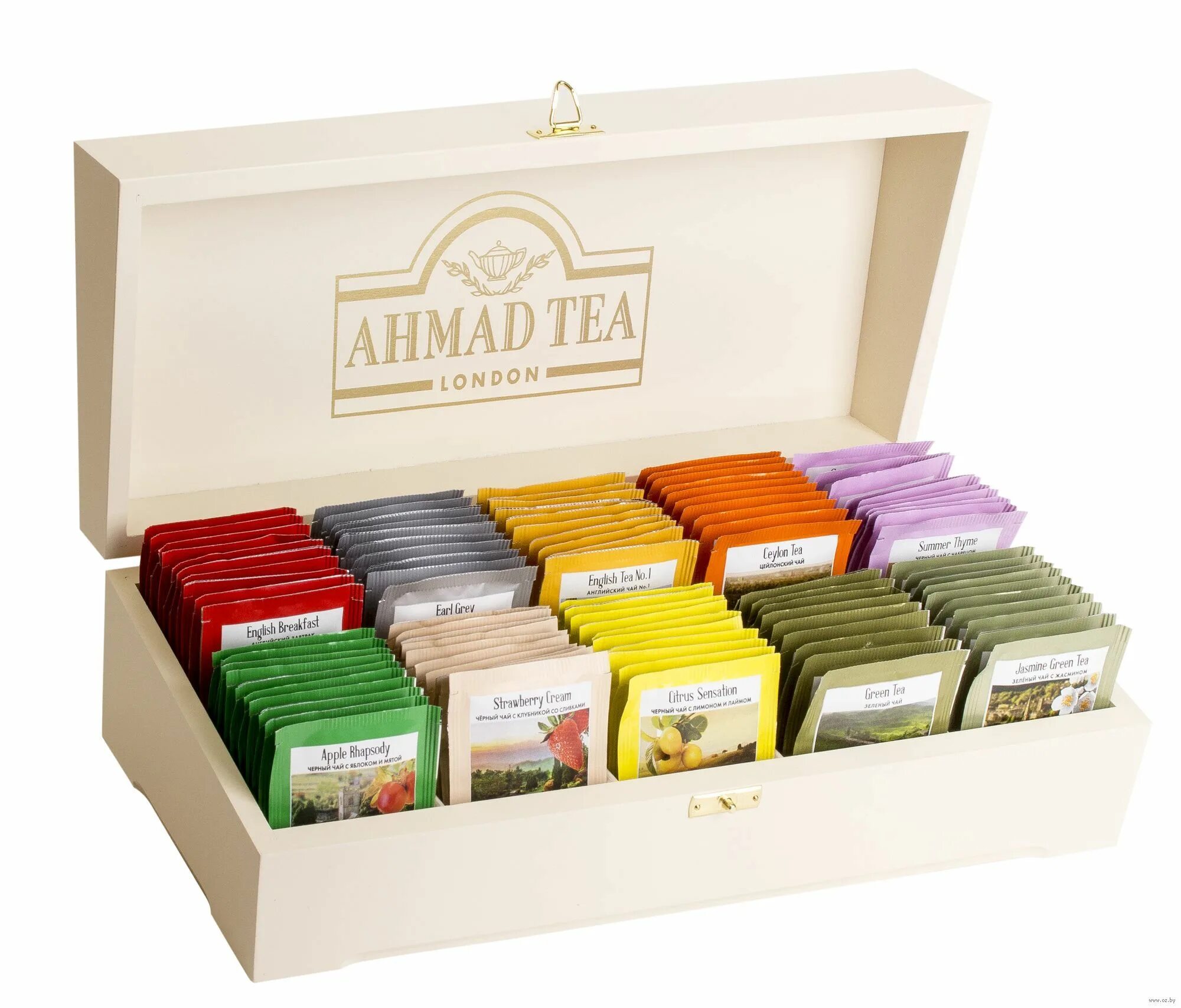Купить чай набор в пакетиках. Ахмад чайное ассорти 100 пакетиков. Ахмад Теа набор чая. Чай Ахмад в пакетиках ассорти. Чай Ахмад ассорти 100 пакетиков.