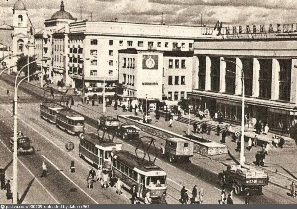 Как называлась тверь в советское время. Тверской проспект калинин до 1950 года. тверской проспект тверь старые фото. город калинин 1930-к. кооперативный переулок тверь.