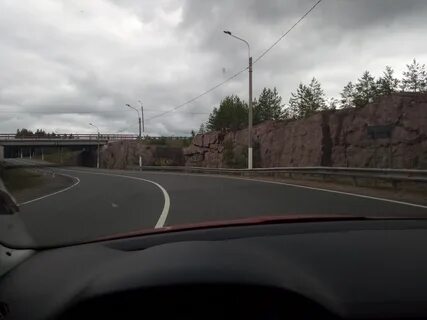 Дорога орел машине
