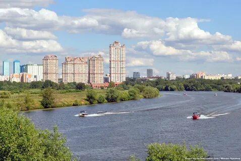 Москва река тушино
