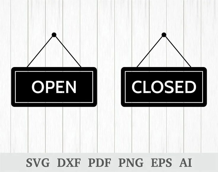 Eps open. Табличка svg. открыть svg. open close.