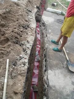 Укладка в траншею
