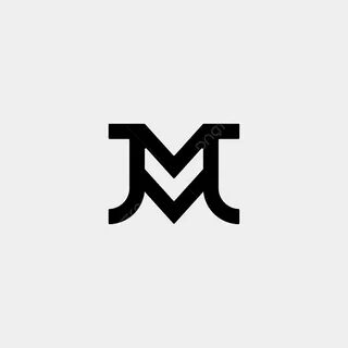 Hình ảnh Thư Jm Mj M J Monogram Thiết Kế Logo Biểu Tượng Tối Thiểu PNG , Dấ...