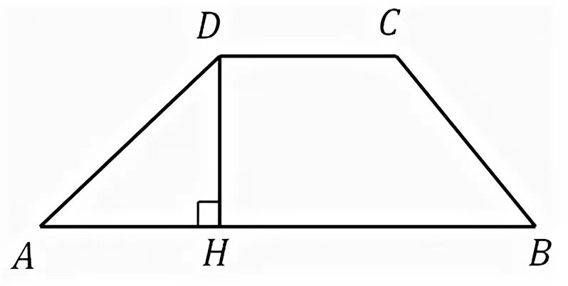 Диагональ трапеции через стороны. Найдите высоту трапеции. Формула нахождения второго основания трапеции. Диагонали равнобокой трапеции перпендикулярны. Основание трапеции равно 13 высота 5.