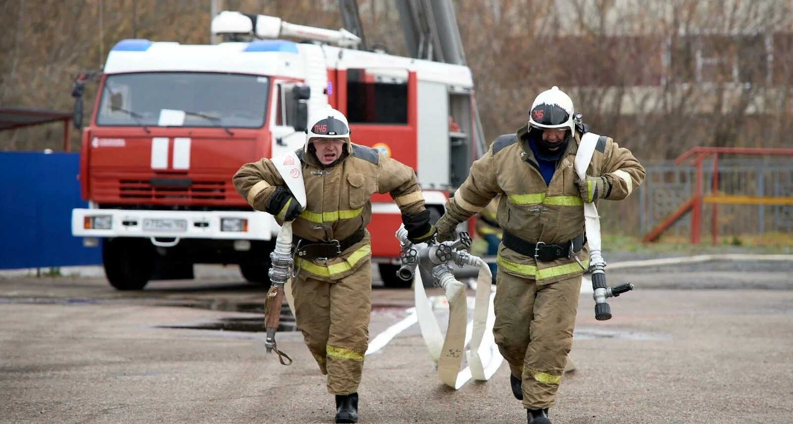 Подготовка личного состава пожарных