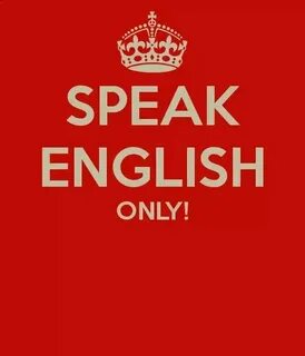 Only my english