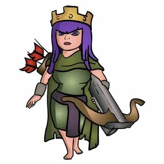 Королева clash of clans
