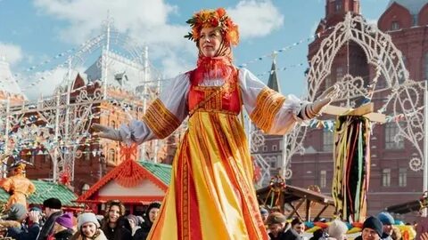 Московская масленица впервые