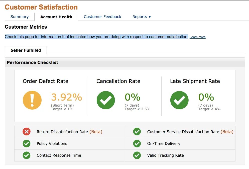 Tracking rate
