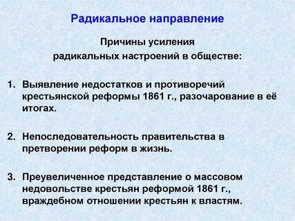 Радикальное направление организации