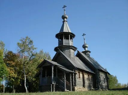 Деревянные церкви черный