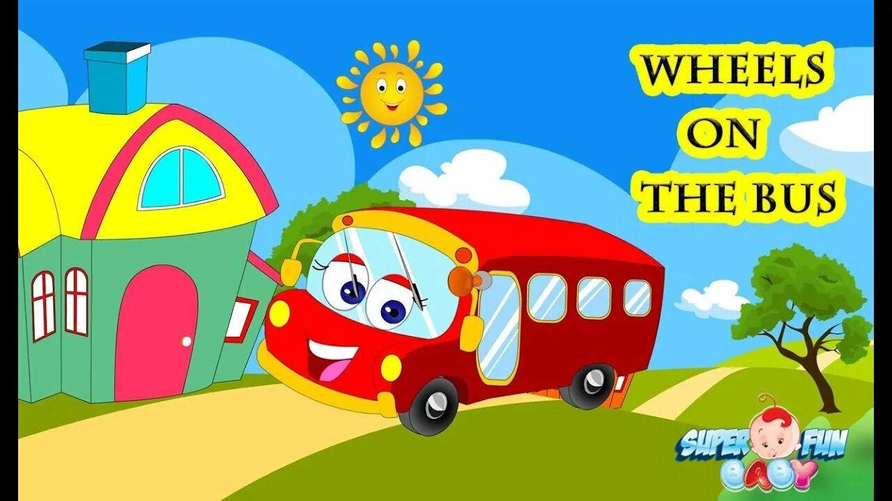 Round and round train. Wheels on the Bus Song for Kids. The Wheels on the Bus песня. The Wheels on the Bus super simple Songs. The Wheels on the Bus go Round and Round.