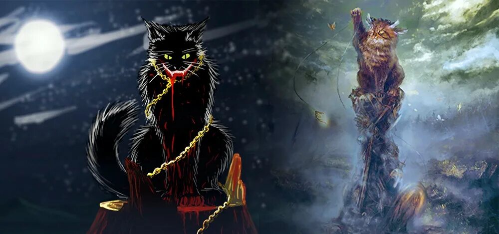 Кот баюн какую песню играет. Баюн. мистический кот баюн. кот баюн арт фэнтези. черный кот мифология.