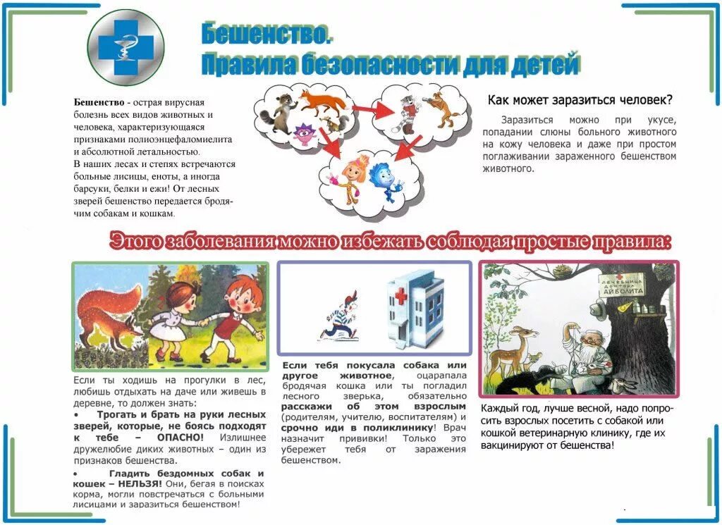 Безопасность при работе с животными