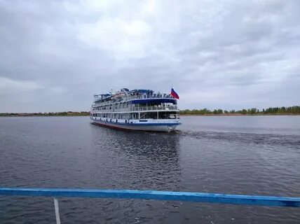 Теплоход в первый день