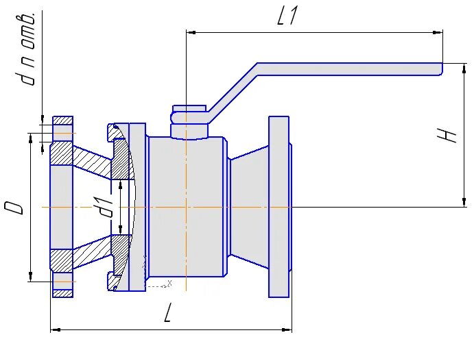 Pn 1 6 кран шаровой