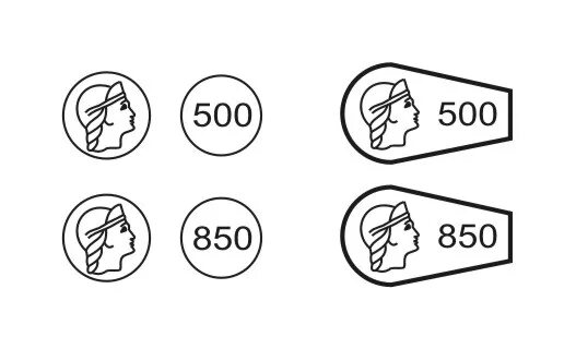 850 проба золота