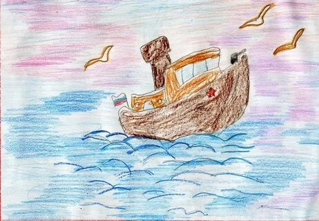 Слово море рисунок