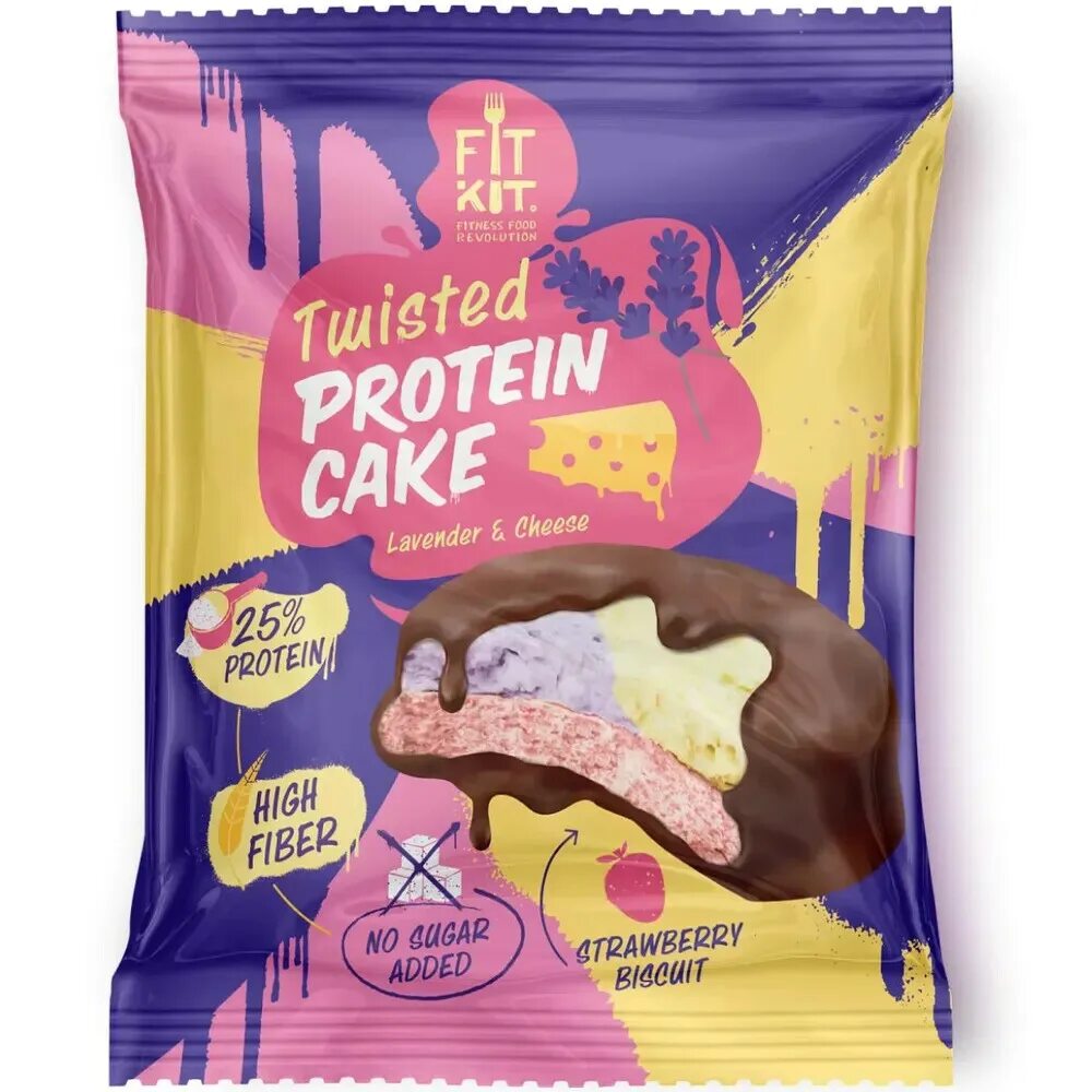 Fitkit. Twisted Protein Cake 70 г Fit Kit. Fit Kit Protein Cake (70гр). Протеиновое печенье Fit Kit. Печенье Fit Kit Twisted Лаванда - сыр 70гр.