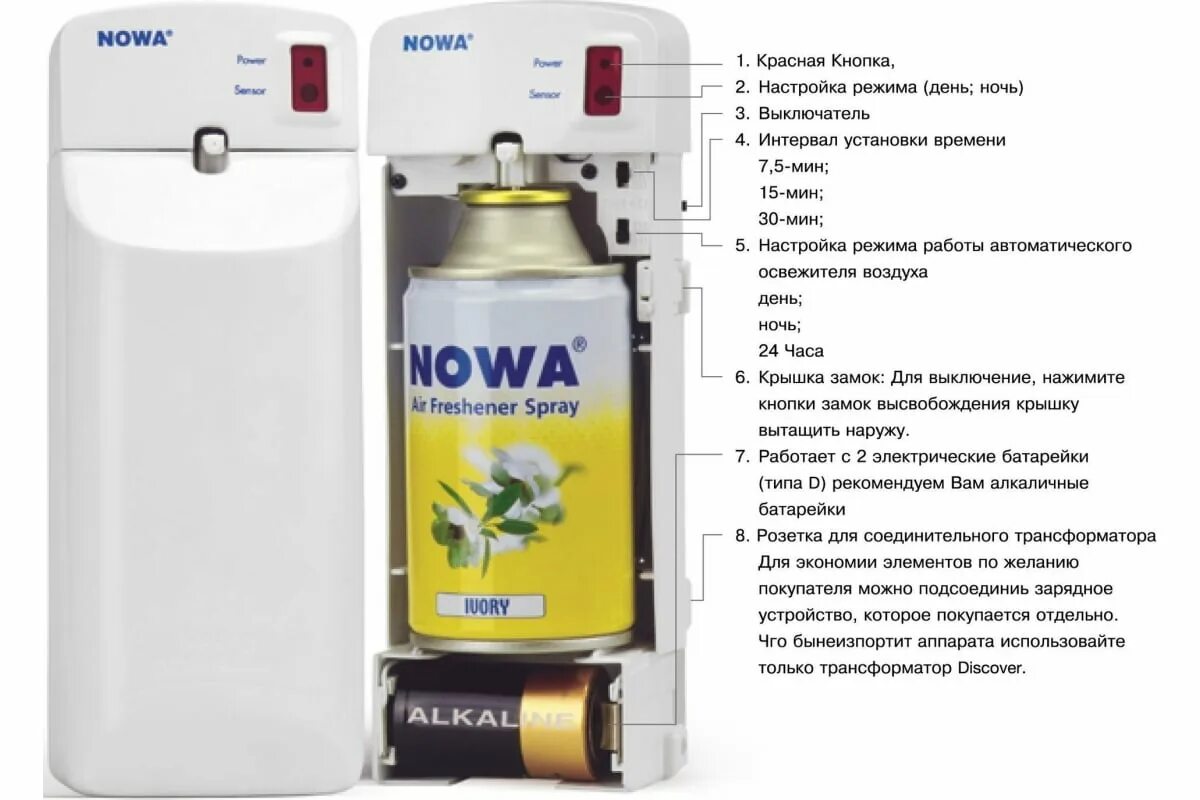 Как работает освежитель воздуха. Nowa автоматический освежитель воздуха nw0245. автоматический освежитель воздуха 717059. автоматический освежитель воздуха nowa белый nw0245. exosual освежитель воздуха автоматический exl1859.