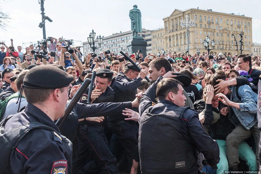 Протесты против москвы