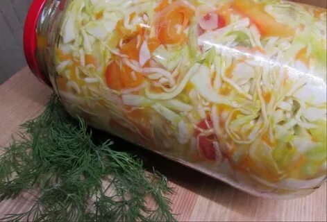 Капуста морковь чеснок маринад