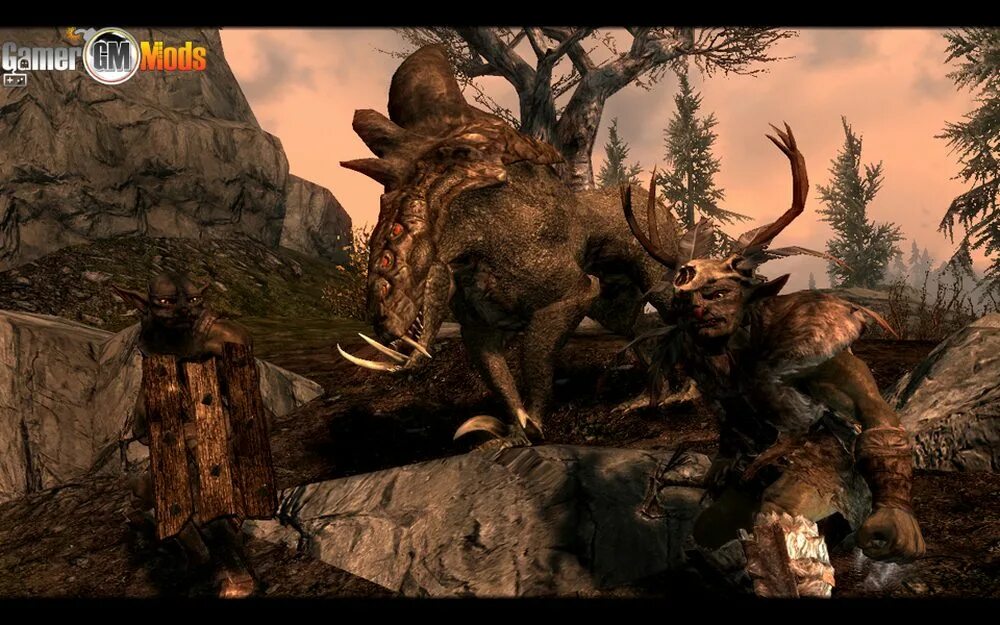 Skyrim creatures Mod. Скайрим моды immersive. Immersive creatures Skyrim se.