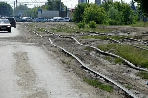 Кривой участок дороги