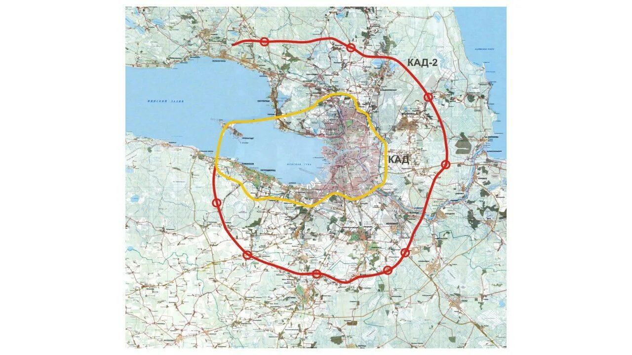 Кольцевая дорога вокруг санкт петербург. КАД 2 Токсово. План 2 кольцевой дороги СПБ. Вторая Кольцевая дорога вокруг Санкт-Петербурга. План кольцевой дороги вокруг Санкт-Петербурга.