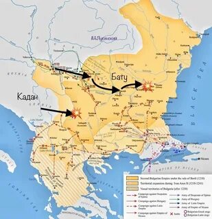 Возникновение 1 болгарского царства