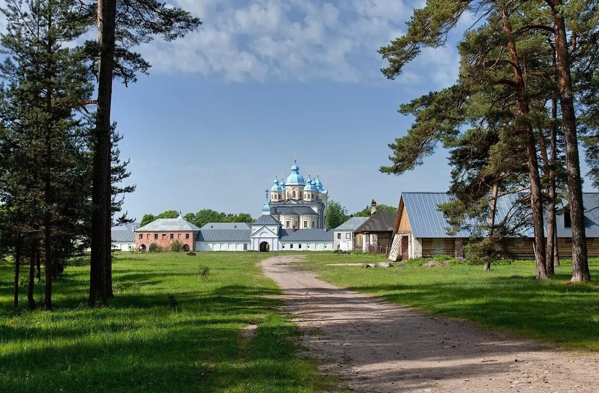 Konevsky Nativity of the Mother of God Monastery, monastery, convent, abbey, Rus