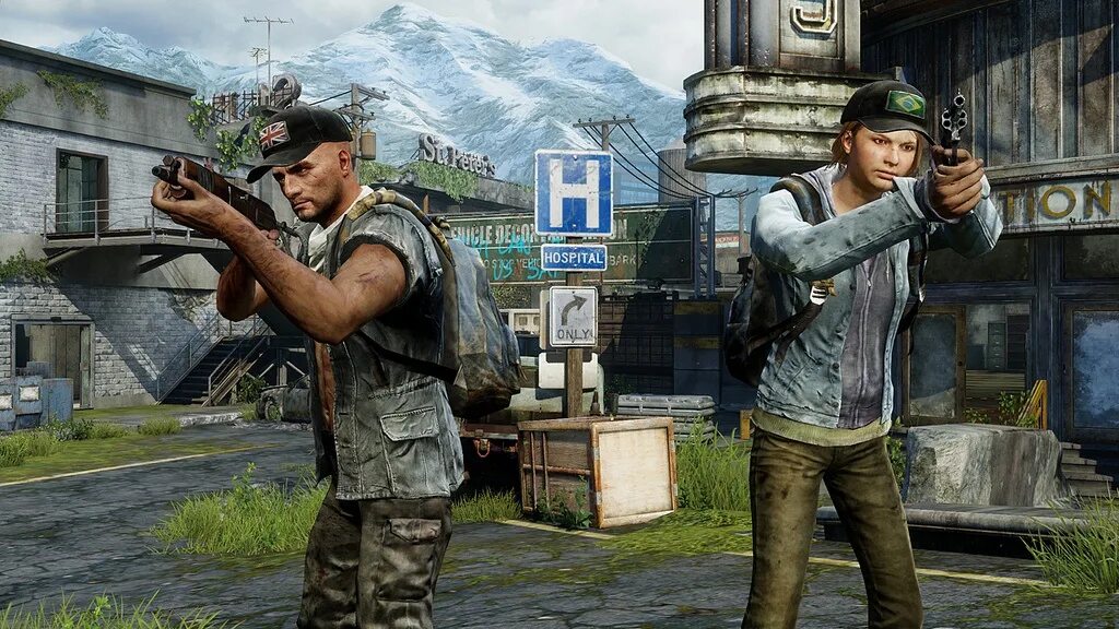 Мультиплеер есть. Одни из нас мультиплеер. tlou multiplayer.