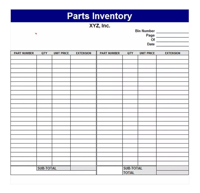 Inventory file. P&amp;l шаблон. шаблон assy part sheet. inventory sheet. statement list.