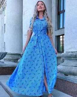 Длинные объемные платья
