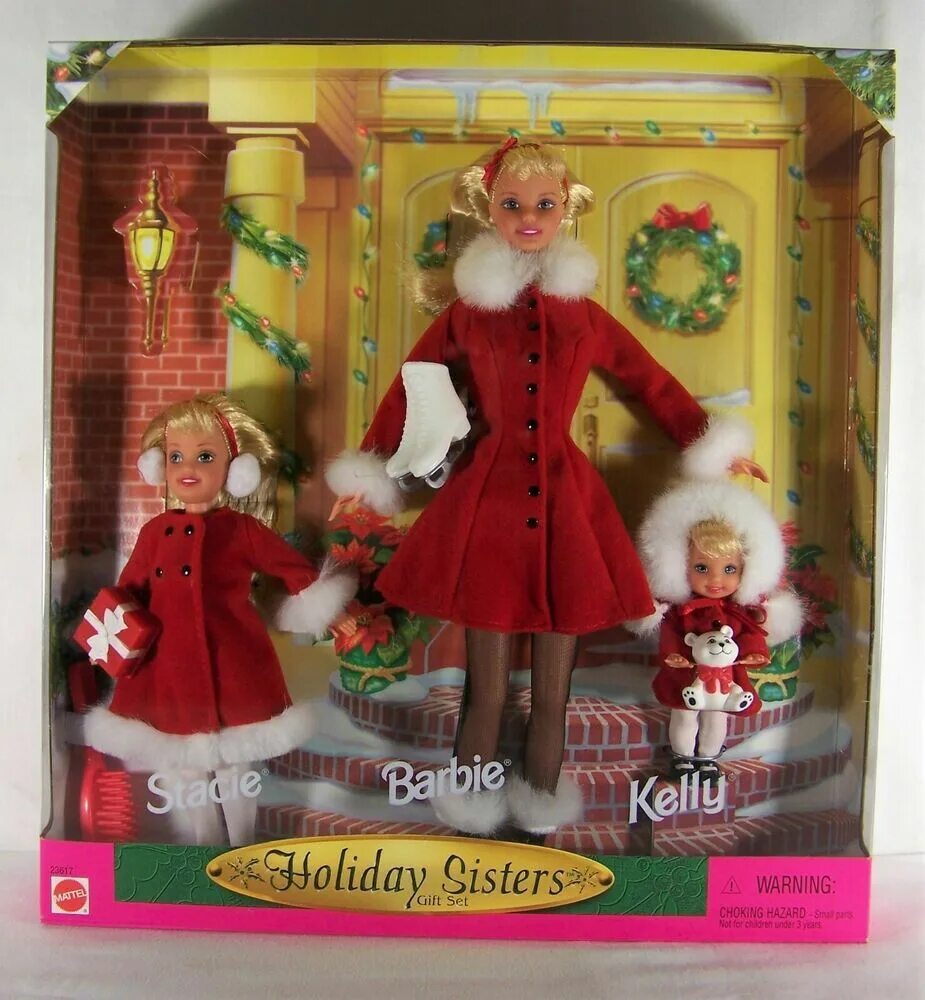 Barbie holiday sisters 1999. The holiday sister. Набор рождественские хроники куклы. Барби holiday sisters. The holiday sister.