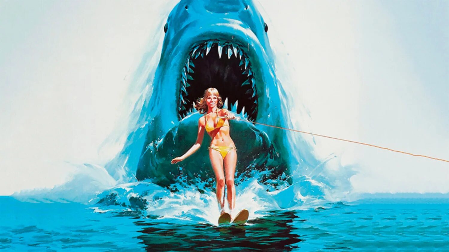 челюсти. акула сюжет. самая большая акула мегалодон. челюсти стивен спилберг 1975.