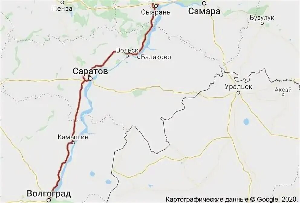 Дорога сызрань волгоград. Сызрань Волгоград карта.