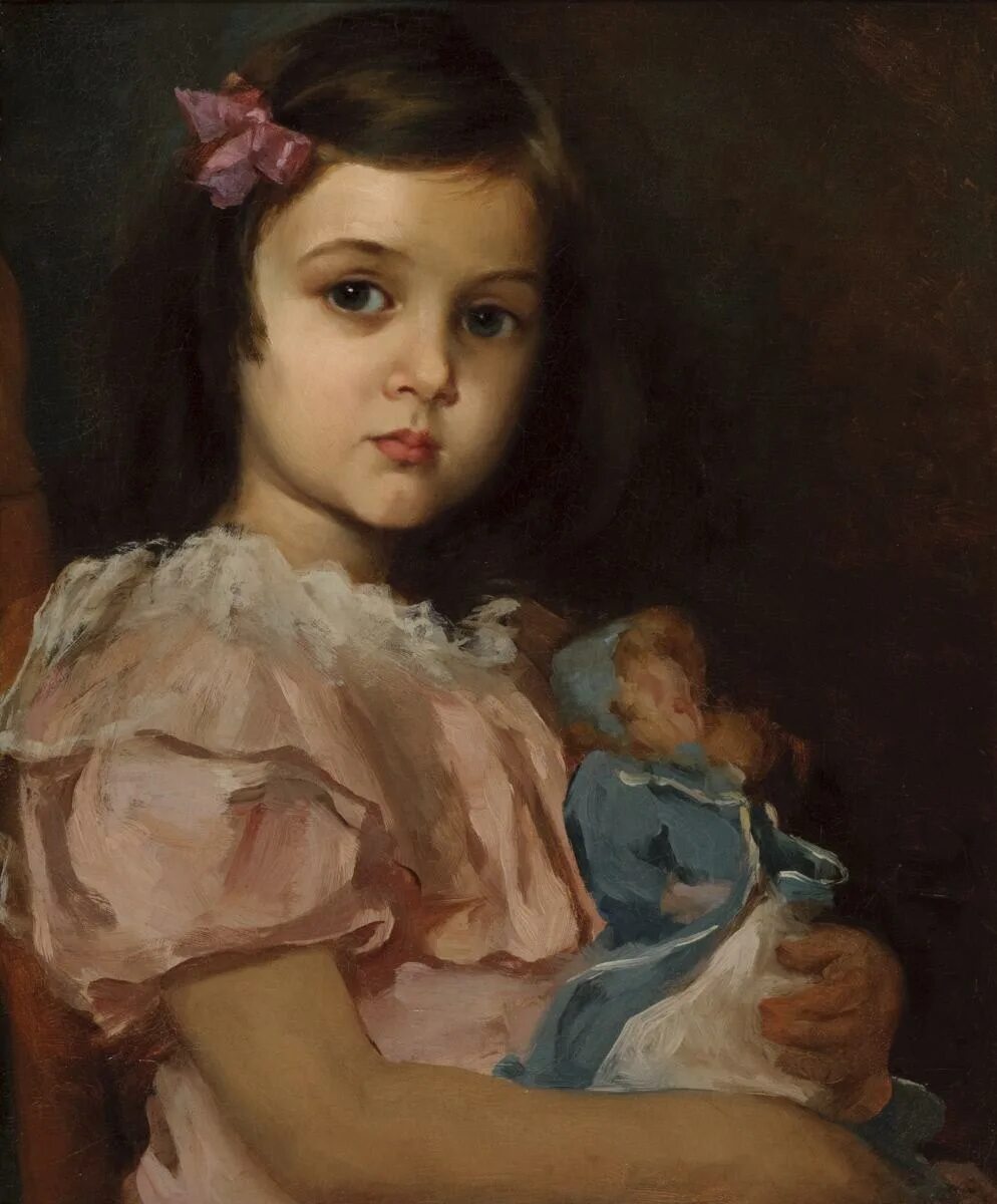 Тропинин портрет девочка с куклой. Куклы для девочек. Девочка с куклой живопись.
