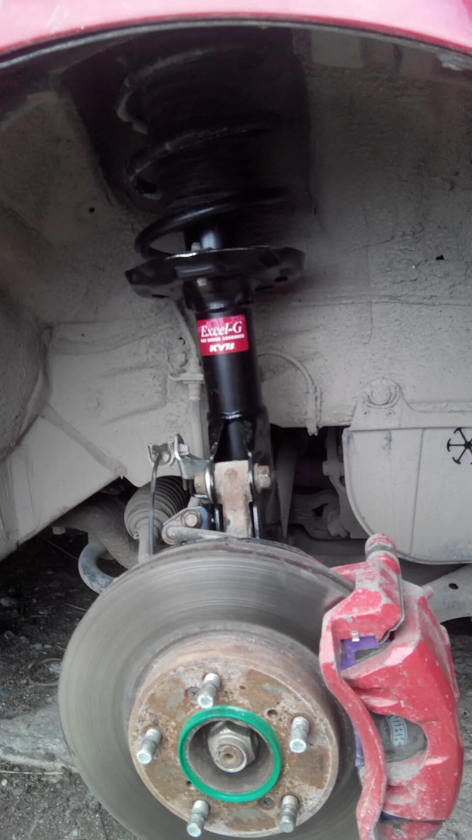 замена передних пружин Honda Civic 4D - Honda Civic 4D (8G), 1,8 л, 2008 года ра